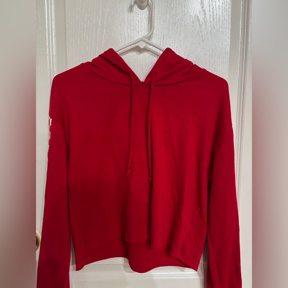 Heart Hips Vibrant Red Hoodie